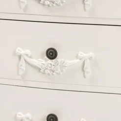 Baxton Studio Callen Classic And Traditional Wood 3-Drawer End Table - Silver -Bed Frame Shop 9c068eb2 4674 4a66 ac68 970270d14fab