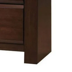 Wooden Two Drawer Nightstand In Walnut Finish - 2-drawer -Bed Frame Shop 9c1bf2ce 3c24 4831 b3ce c397bf8ea43e