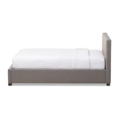 Contemporary Fabric Storage Platform Bed By Baxton Studio - Queen - Grey -Bed Frame Shop 9c84093e 4690 48e7 9795 2217872c430f