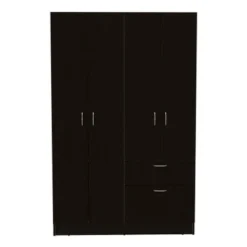 FM Furniture Habana Armoire,Two Cabinets, One Drawer - N/A - Black/White -Bed Frame Shop 9d322694 b1db 4cb1 887b a8cf06dd1dad