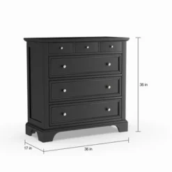 Copper Grove Oastler 3-Piece Queen/Full Headboard Night Stand And Chest Set - Black - Queen - 3 Piece -Bed Frame Shop 9e1015e9 120e 45e4 82fb b360afbeedf6