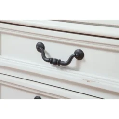 Lakewood Distressed Wood Dresser With Optional Mirror By Greyson Living - Distressed Antique White Dresser And Mirror Combo - 7-drawer -Bed Frame Shop 9e938b4c d635 433c 9a9a cdb9451c0927