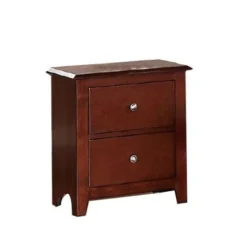 Nightstand With 2 Drawers Storage - Black -Bed Frame Shop 9ed17602 6b60 45e8 a6bc 86b999b2210f