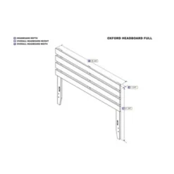 Oxford Headboard With USB Charging Station - Grey - Queen -Bed Frame Shop a05246fb 8278 4bdd 858f d0a50d3bf615