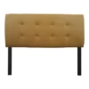 8-button Tufted Candice Fawn Headboard - King