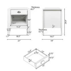 Foisy Faux Wood 3 Piece Double Dresser And Nightstand Bedroom Set By Christopher Knight Home - Black -Bed Frame Shop a2e3e5f5 1aaa 4a83 aae3 7cf19c8d0215
