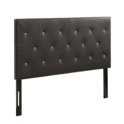 Silver Orchid Heston Contemporary Crystal Diamond Tufted Black Headboard - Black - King -Bed Frame Shop a3f0cc2a cda3 40bb bb87 4dbb210d64d2