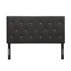 Silver Orchid Heston Contemporary Crystal Diamond Tufted Black Headboard - Black - King -Bed Frame Shop a4f3cb63 f09c 45e7 bf80 d62cea849c9f