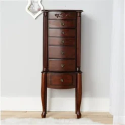 Hives & Honey Morgan Walnut Jewelry Armoire - Brown