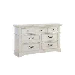 Lakewood Distressed Wood Dresser With Optional Mirror By Greyson Living - Distressed Antique White Dresser And Mirror Combo - 7-drawer -Bed Frame Shop a60ff99c 747f 4537 86de e5d78d0b46de