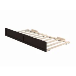 Trundle Bed Twin In Espresso - N/A - Espresso