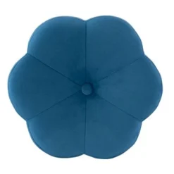 Shireen Accent Vanity Stool Navy Blue -Bed Frame Shop a86ed67c 41ec 427c a964 100a0222f52c