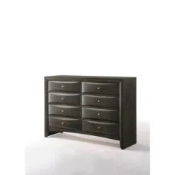 ACME Ireland Dresser In Gray Oak - Grey - 8-drawer -Bed Frame Shop a979dece 8799 43bf b092 47c33117d43c