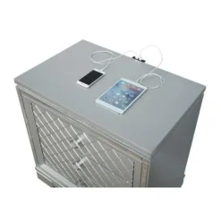 3 Drawers Wood Nightstand - White -Bed Frame Shop a9922e1a 66a9 461d 9adf 9295b7f4583b