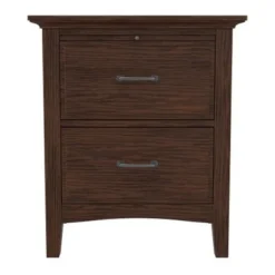 Modern Mission King Bedroom Set With 2 Nightstands, 1 Chest And 1 Vanity With Bench - Vintage Oak - King - 6 Piece -Bed Frame Shop a9b15532 79ee 4e3a 9222 5f6fa53a602c