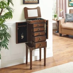 Elyria Jewelry Armoire Espresso