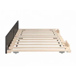 Trundle Bed Twin In Espresso - N/A - Espresso -Bed Frame Shop ab8a35f3 5e00 4350 b78d 6129669da4c3