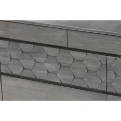 Makena 6 Drawer Dresser In Grey Acacia Wood - 6-drawer - Tundra Grey -Bed Frame Shop ae230da9 5c42 4da7 8a46 20c4191ea63b