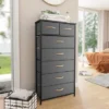 Pellebant 7-Drawer Storage Chest Dresser - Grey - 7-drawer