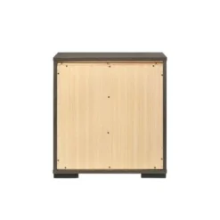 3 Drawers Nightstand With USB Port In Gray Oak Finish - Gray Oak - 2-drawer -Bed Frame Shop af2ae409 d30a 43f0 827b 49f92feacaf8