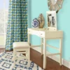 Copper Grove Alchemilla Cream Vanity Table, Stool, And Mirror - Cream