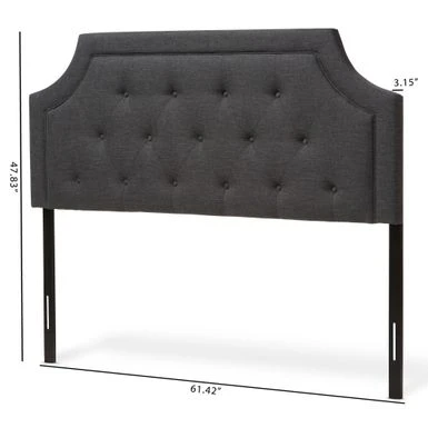 Copper Grove Webster Falls Charcoal Contemporary Headboard - Grey - Queen 13 Copper Grove Webster Falls Charcoal Contemporary Headboard - Grey - Queen - Image 13