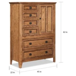 Copper Grove Maiac Brushed Ash 6-drawer Chest With 1-door Cabinet - Brown - 6-drawer -Bed Frame Shop b0e4043b 3919 409c b79c 8229b3d1a959