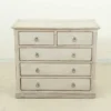 Artissance Reclaimed Shandong 5 Drawer Dresser, Antique Off White - 5-drawer