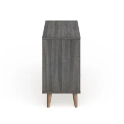 DH BASIC Mid-Century Modern Distressed Grey 47-inch Wide 6-Drawer Dresser With Bar Pulls By Denhour - Grey - 6-drawer -Bed Frame Shop b0fb04cd db3e 4910 bbdb 8c12142d06f7