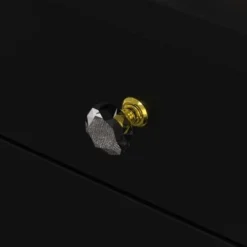 Home Makeup Dressing Table With Stool Vanity Set With Mirror & Lamp - Black -Bed Frame Shop b293c858 4241 4858 a81a 7b56a7e3ea00