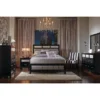 Coaster Furniture Barzini Black 4-piece Bedroom Set With Upholstered Headboard - Queen