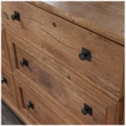 Sauder - Palladia Collection 6-Drawer Dresser - Vintage Oak -Bed Frame Shop b45cd4de 7bd7 5525 88d6 75300c5d6b09