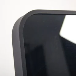 Nestfair Bedroom Mirror Wall-Mounted Mirror Dressing Mirror With Aluminum Alloy Frame - Black -Bed Frame Shop b4acfc7d 30af 4e84 b366 3ea2dc474752