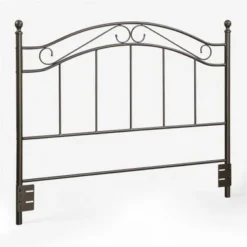 Avenue Greene Irma Metal Full/ Queen Size Headboard - Black -Bed Frame Shop b4d60f76 6c44 4626 b293 cbd2562ed39d