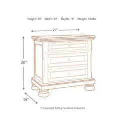 Flynnter Two Drawer Night Stand -Bed Frame Shop b5afe80e 980a 4fc1 8d94 6e9995dd6602
