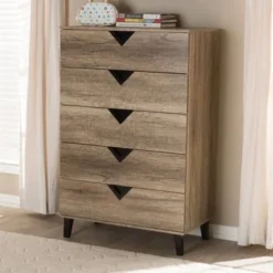 Palm Canyon Diana Contemporary 5-drawer Chest -Bed Frame Shop b7329625 b44f 407a aa63 4464a0eada3e