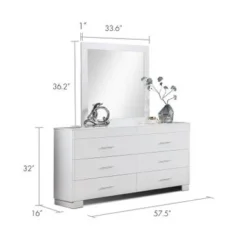 Bella Emma Bedroom Set - Charcoal - 4 Piece -Bed Frame Shop b84e9ddc f875 46b4 8b1d 4e3d09d9962a