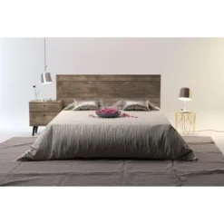 Mid-century Platform Bed With Headboard - White - King -Bed Frame Shop b8f22aba 8baa 4eb4 96fc 691afae4167c