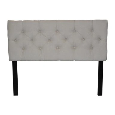 Diamond Tufted Arcadia Natural Headboard - Full 2 Diamond Tufted Arcadia Natural Headboard - Full - Image 2