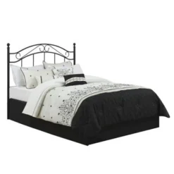 Avenue Greene Irma Metal Full/ Queen Size Headboard - Black -Bed Frame Shop bac88b4d 6d5f 4319 aae9 b61ac7e19f3b