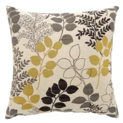 Contemporary Yellow/Multi 21" X 21" Pillow (2/CTN)