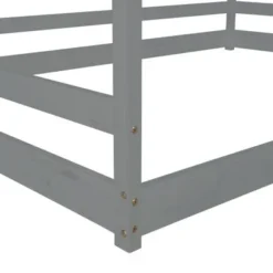 Nestfair Full Size Wooden House Bed - Natural -Bed Frame Shop bbca5ab7 632c 422b 9004 35c3001a5b4d