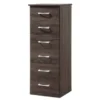 Boston 6-drawer Lingerie Chest - Dark Brown