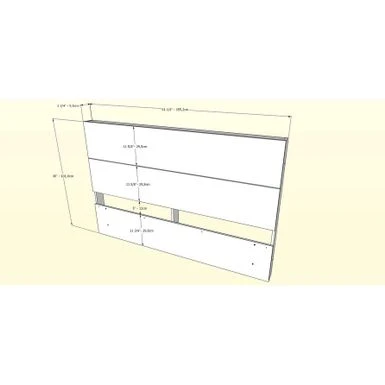 Nexera Karibou 3 Piece Bedroom Set, Truffle - Full 12 Nexera Karibou 3 Piece Bedroom Set, Truffle - Full - Image 12