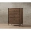 Modish Wooden Chest, Oak Brown