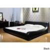 Contemporary Upholstered Bed - King - Black