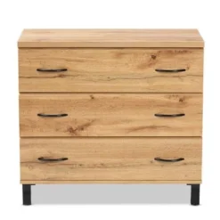 Baxton Studio Maison Modern And Contemporary 3-Drawer Wood Storage Chest - 3-drawer -Bed Frame Shop bf7dce6d 7971 4a25 b62f dfcf18cc8619