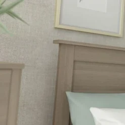 Somerset 5 Piece Full/Queen Size Bedroom Set By Bush Furniture - Storm Gray -Bed Frame Shop c27f2dbc be4a 482b 8b84 e651a080878d