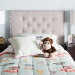 Contemporary Fabric Headboard By Baxton Studio - Grey - Full -Bed Frame Shop c2ddcb58 68cc 483d a66a 24792d0d78a5