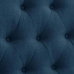Copper Grove Kalene Upholstered Diamond-tufted Arched King Panel Headboard - Blue -Bed Frame Shop c44b398a 7efb 434f b379 6eca939cc4e4